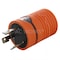 Ac Works Plug Adapter, L14-30R, L5-30P, L14-30P, L5-30P, 0 ft., Orange ADL530L1430 - alternate 5